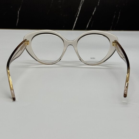 NEW LOEWE LW50088I 057 WOMEN EYEGLASSES TRANSPARENT BEIGE LOEWE EYEWEAR - Picture 6 of 10